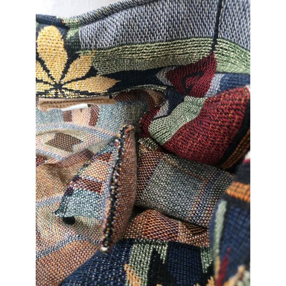 Vintage Painted Pony Southwest Aztec Tapestry Coat Size Small Women’s - Picture 15 of 15